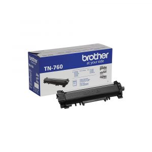 Brother Genuine Cartridge TN760 High Yield Black Toner
